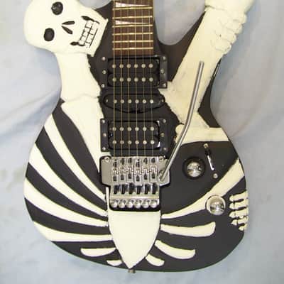 Guitar, custom hand carved image 2