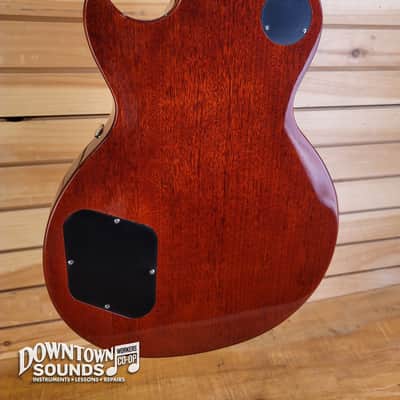 Epiphone Les Paul Standard 50s Figured Top with Epiphone Premium Gig Bag - Bourbon Burst image 7
