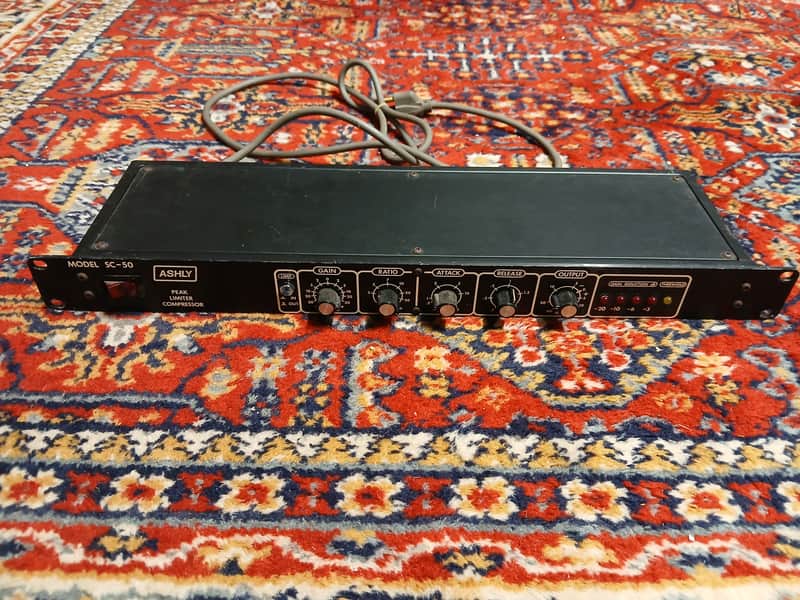 Ashly SC-50 Peak Limiter Compressor 1970s image 1