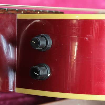 Gibson Starburst Studio centennial 1994  - Cherry red image 7