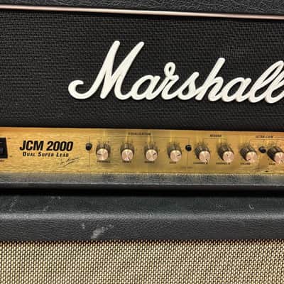 1998 Marshall JCM 2000 DSL 100 Watt Head Black image 3