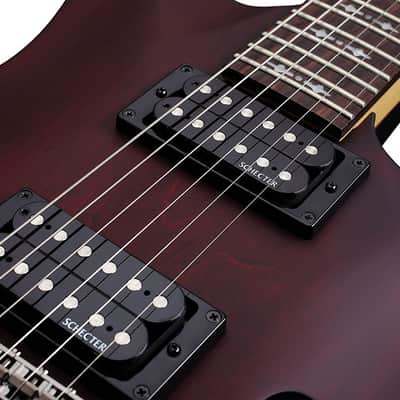 Schecter Omen-6 - Walnut Satin (WSN) (2062) image 7