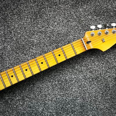 Vtt Relics Strat 50's - Blond Hardtail (with checking) image 13
