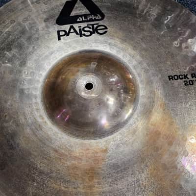 Ride Cymbal 20" Paiste Alpha Rock USED! RKARR190826 image 2