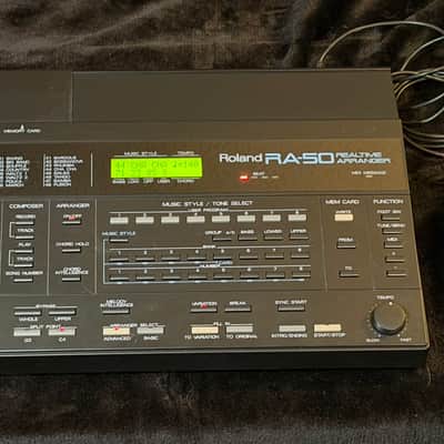 Roland RA-50 w/3 style cards
