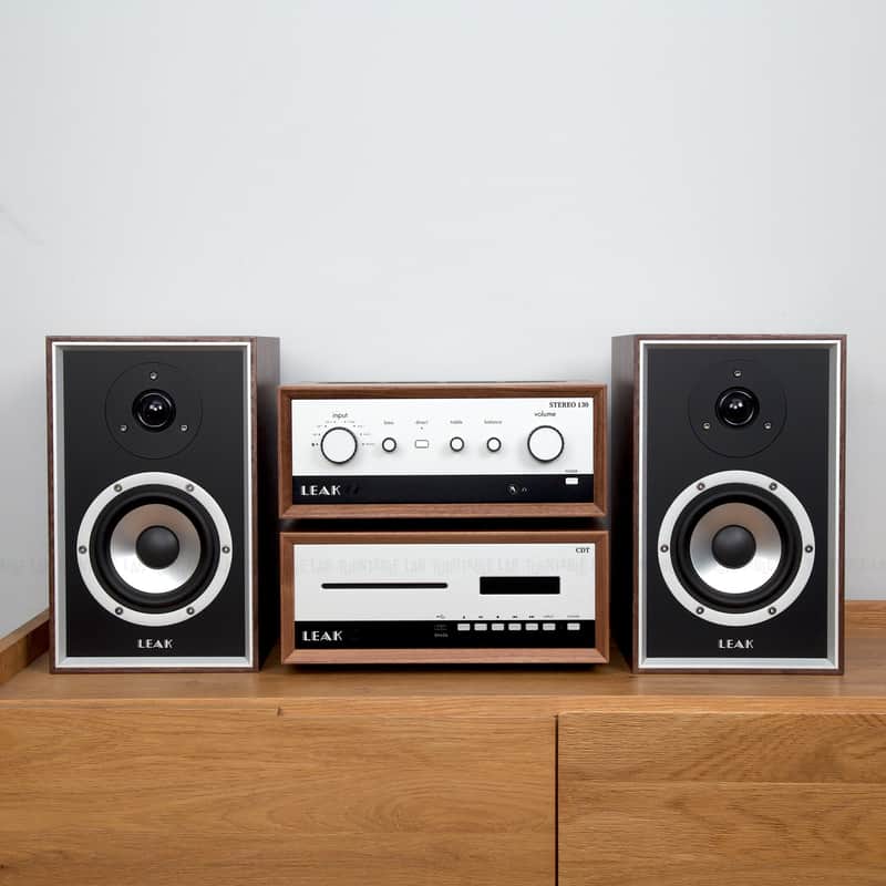 Leak: Stereo 130 / Sandwich 100 / Amplifier + Speaker Package +CDT Player