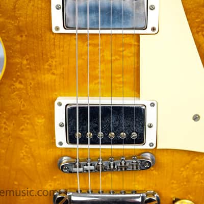 Gibson Custom Shop M2M Birdseye ’59 Les Paul Standard Reissue - Lemon Burst image 7