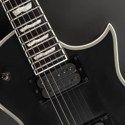 2019 ESP E-II Eclipse ET - Black Satin | Japan Singlecut Evertune Bridge Set Thru Seymour Duncan Sentient Pegasus Pickups 3.69kg | OHSC image 21
