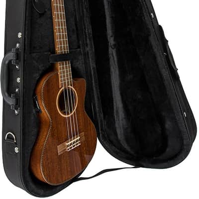 Lanikai QM-NACEC Quilted Maple Acoustic-Electric Concert Ukulele with Foam Case image 6