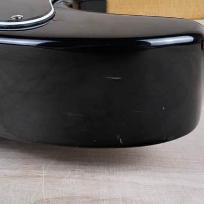 Squier JV CTC-55 '72 Telecaster Custom Reissue MIJ 1983 Black Vintage Fender Japan w/ Bag image 7