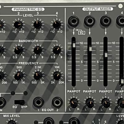 Behringer 305 EQ/Mixer/Output Eurorack Synthesizer Module 2020 - Present - Gray image 2