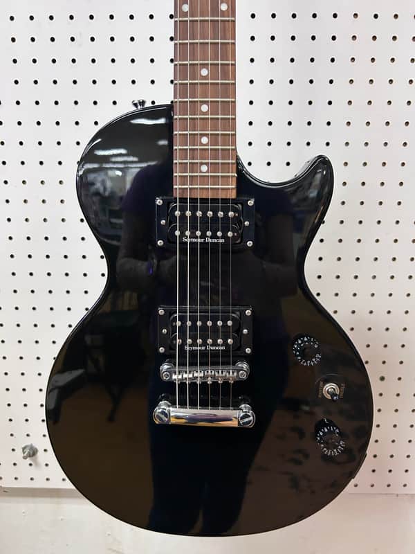 Epiphone Les Paul Special II 1996 - 2019 - Ebony w/Seymour Duncan Signature Humbuckers image 1