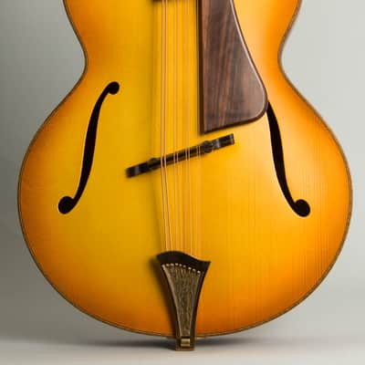 Bayard Blaine-Bayard Guitars L-5 Multi-Scale Carved Top Mandocello (2025), ser. #0313, molded fiberglass hard shell case. image 3