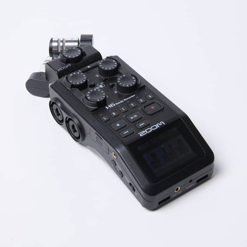 Zoom H6 Handy Audio Recorder 2020 - Present - All Black image 1