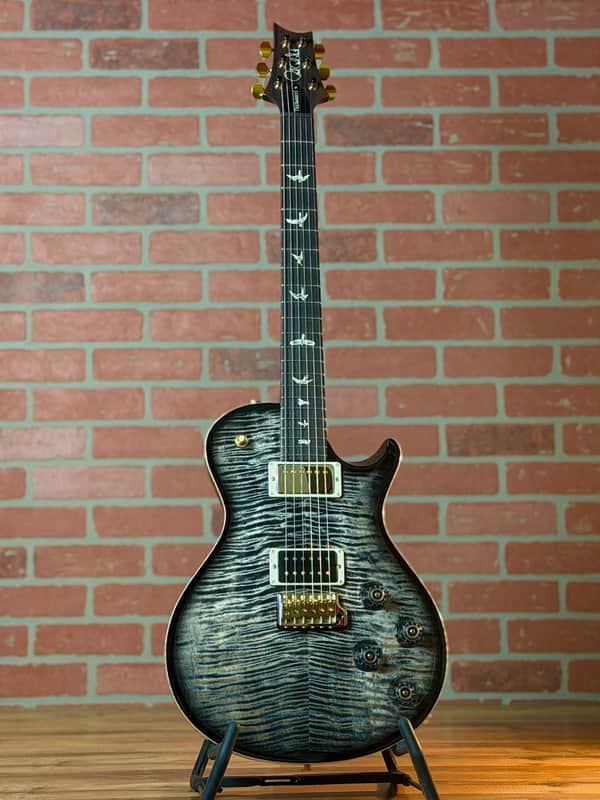 PRS Tremonti Signature 10-Top Electric Guitar with Tremelo - Charcoal Contour Burst image 1