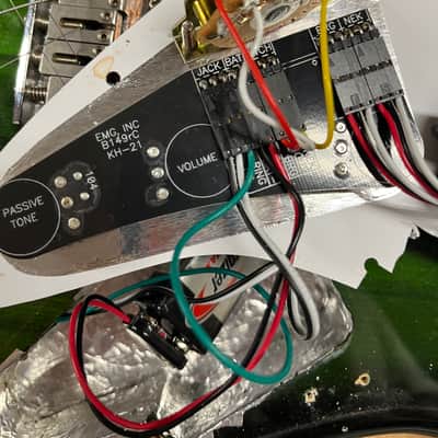 Fender Partscaster - EMG Kirk Hammett Fender Neck Hipshot locking tuners image 4