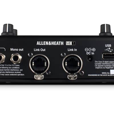 Allen & Heath ME-1-AH Compact 40 Source Personal Mixer image 4