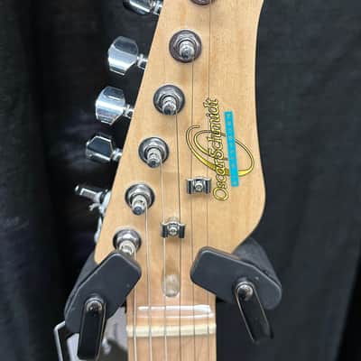 Oscar Schmidt by Washburn OS-LTV "Tele-type" Ivory with soft case! image 6