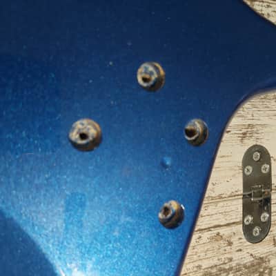 Rogue LX205B-MBL Series III 5-String Bass Body Project Husk image 4