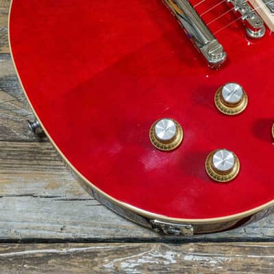2021 Gibson Les Paul Classic - Transparent Cherry image 9