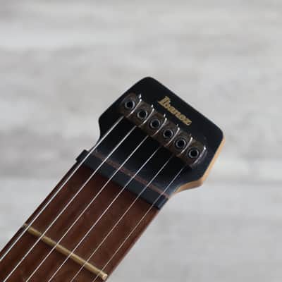 2022 Ibanez QX52 BKF Premium Headless (Black) image 2