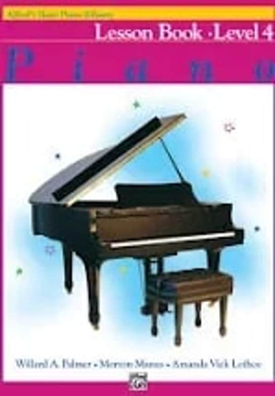 Alfred's Basic Piano Level 4 Lesson Book image 1