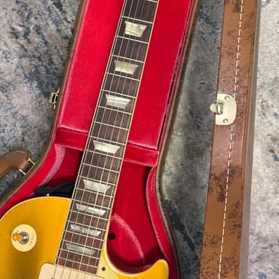 Gibson Custom 1956 Les Paul Goldtop Reissue - Double Gold, VOS image 4