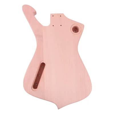 7-String DIY Iceman-Style Electric Guitar Kit - Mahogany Body image 3