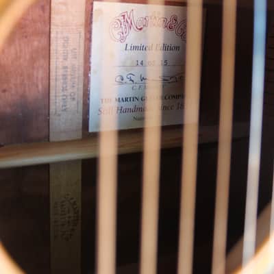 Martin D-18 Limited Edition - Quilted Mahogany from The Tree - #14 of 15 1987 image 3