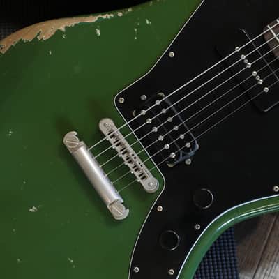 2024 Fano Oltre JM6 HB & P90 Electric Guitar Olive Green Relic + OGB image 4