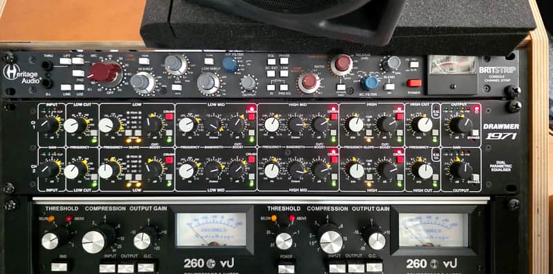 Drawmer 1971 Equalizer,  4-Band Dual EQ image 1