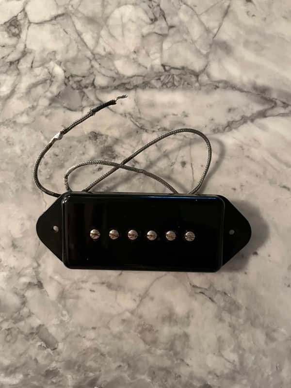 Gibson P-90 pickup - Black image 1