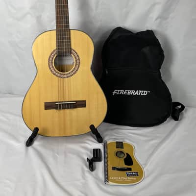 Firebrand 00-37377 3/4 Classical Guitar Beginner Pack Natural (Please read description) image 1
