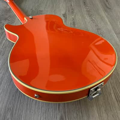 Ibanez AGR63 Hollow Body Electric guitar w/ Bigsby, Vibramate & Gigbag - Gretsch Orange - Gibson wiring harness UPGRADE image 21