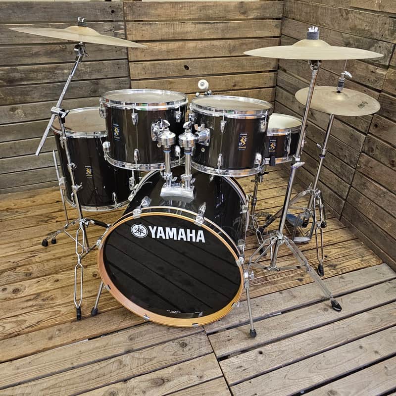 Yamaha Rydeen Drum Kit, Ash Finish Includes Hardware And Zildjian Cymbals USED! RKRRD140726 imagen 1
