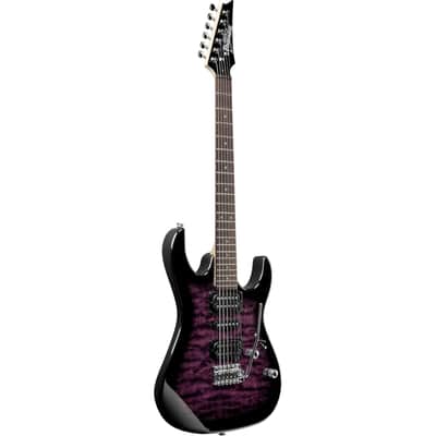 Ibanez Gio GRX70QA - Transparent Violet Sunburst image 4