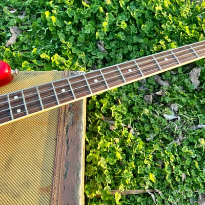 Fender Collector Series Dakota Red Jazz Bass Guitar 1981-1983 image 9