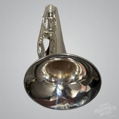 Bach Strad #37 Trumpet, Silver Plated image 5
