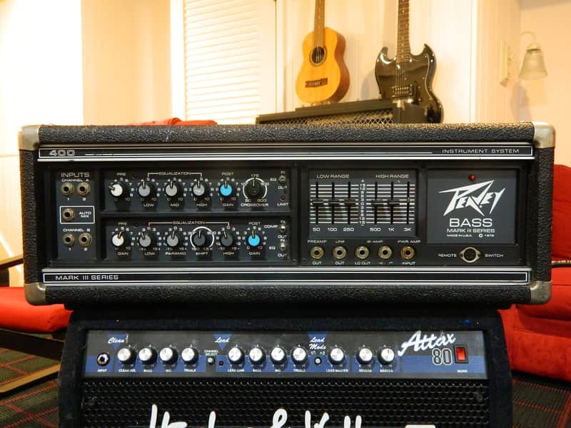 Peavey Bass Mark III Series 400BH 300-Watt Bass Head image 1