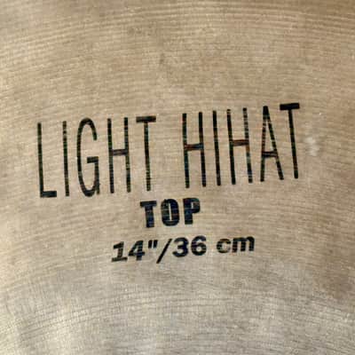 2007 EARLY HAMMERING 14" Zildjian K LIGHT Hihats 948g 1134g image 2
