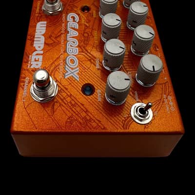 Wampler Gearbox - Andy Wood Signature Overdrive 2021 - Orange X6135 image 2
