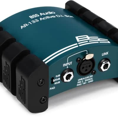 BSS AR-133 1-channel Active Microphone / Instrument Direct Box image 1