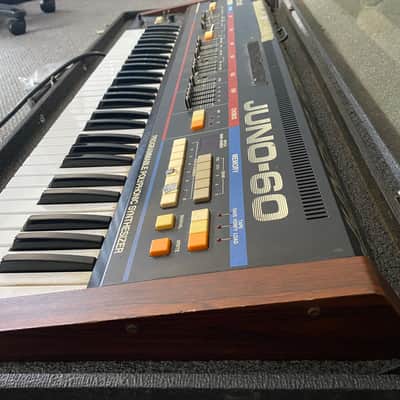 Roland Juno-60 61-Key Polyphonic Synthesizer 1982 - 1984 - Black image 5
