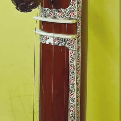 Shreeom Handicraft Female Tanpura Indian teak Wooden Female Tanpura Musical Instruments Standard Tuning Amazing Sound Gift For Professional Player and Beginners image 6