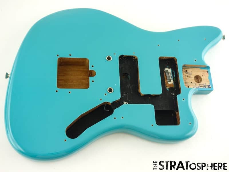 Fender Player II Jaguar Series BODY Modern Guitar Part, Alder, Aquatone Blue image 1