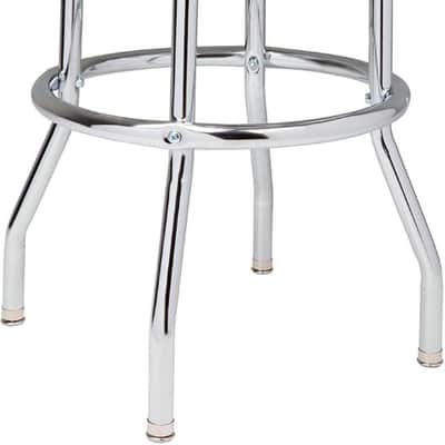 Fender Blackout Backrest Barstool w/ Embossed Logo, 30" image 11