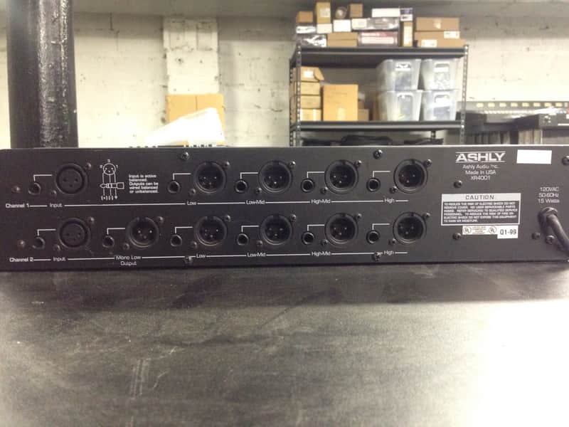 配信機器・PA機器・レコーディング機器 ASHLY XR4001 Ashly XR4001 Stereo 4-way Crossover | Reverb