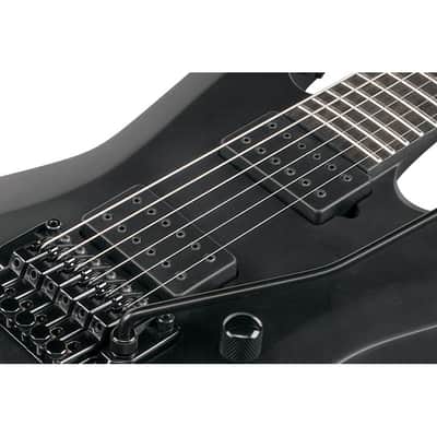 Ibanez XPTB620 Iron Label Xiphos Guitar w/ Dimarzio Pickups - Black Flat image 6