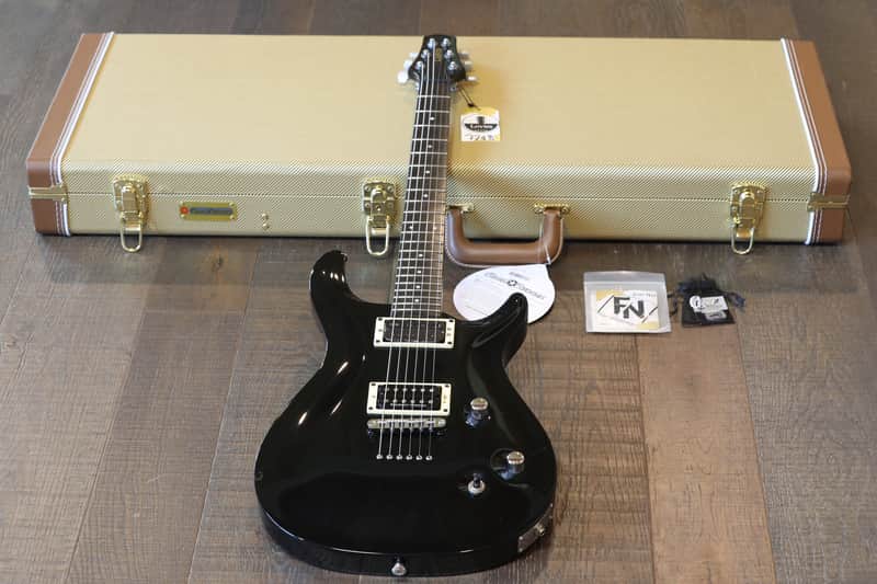Carvin USA CT-6 California Carved Top Electric Guitar Black + Case image 1