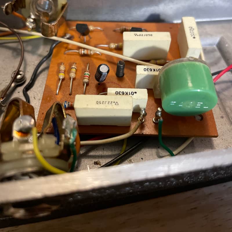 1969 – 1978 Vox JEN Wah-Wah Black / Chrome